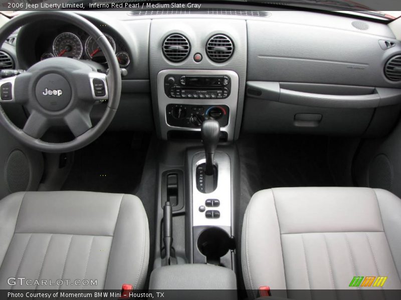 Inferno Red Pearl / Medium Slate Gray 2006 Jeep Liberty Limited