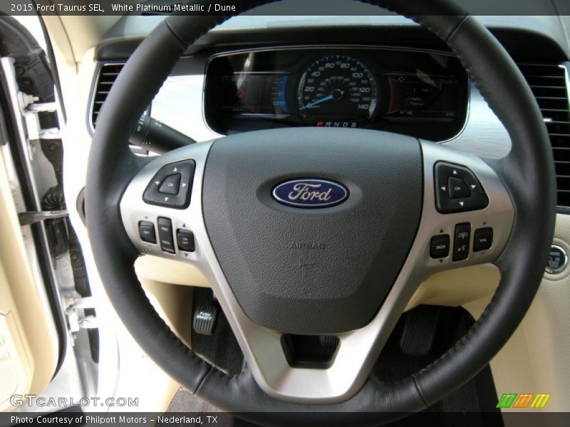  2015 Taurus SEL Steering Wheel
