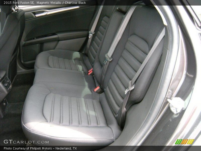 Rear Seat of 2015 Fusion SE