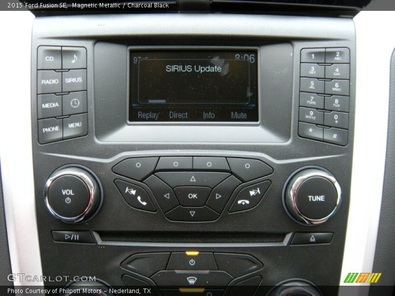 Controls of 2015 Fusion SE