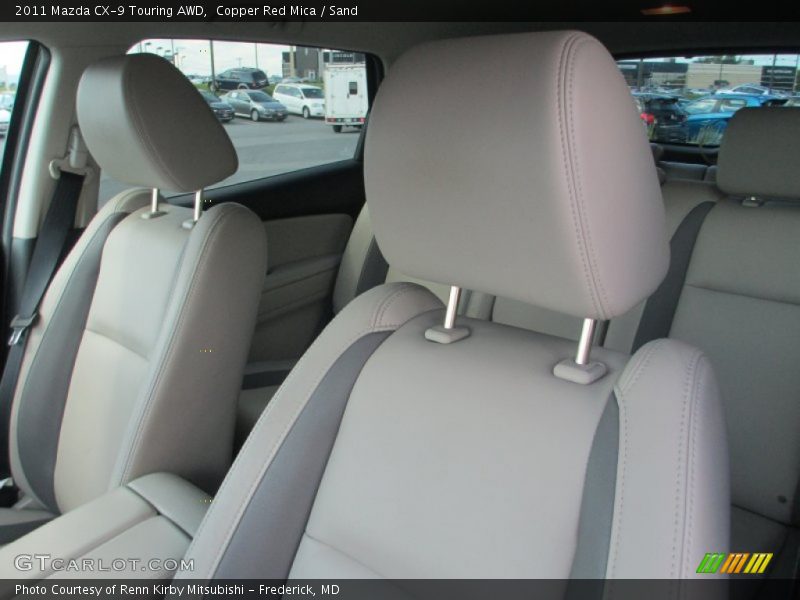 Copper Red Mica / Sand 2011 Mazda CX-9 Touring AWD