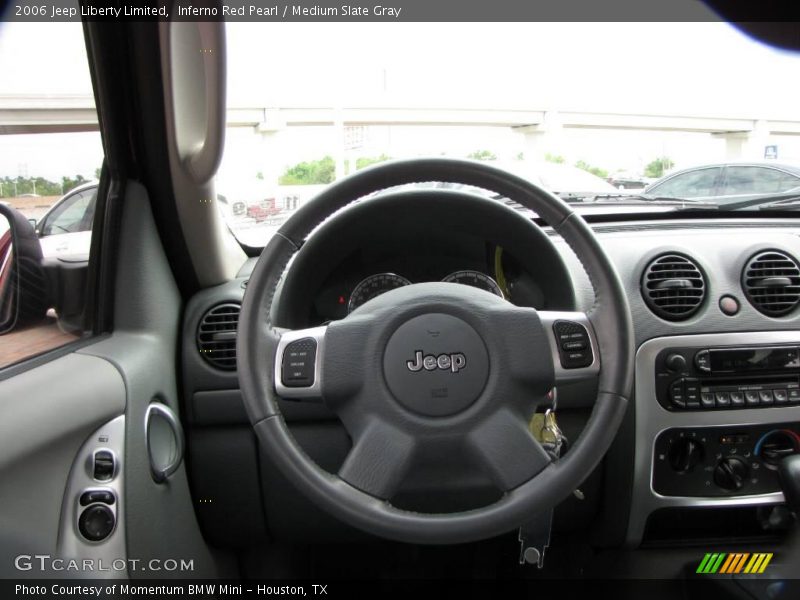 Inferno Red Pearl / Medium Slate Gray 2006 Jeep Liberty Limited