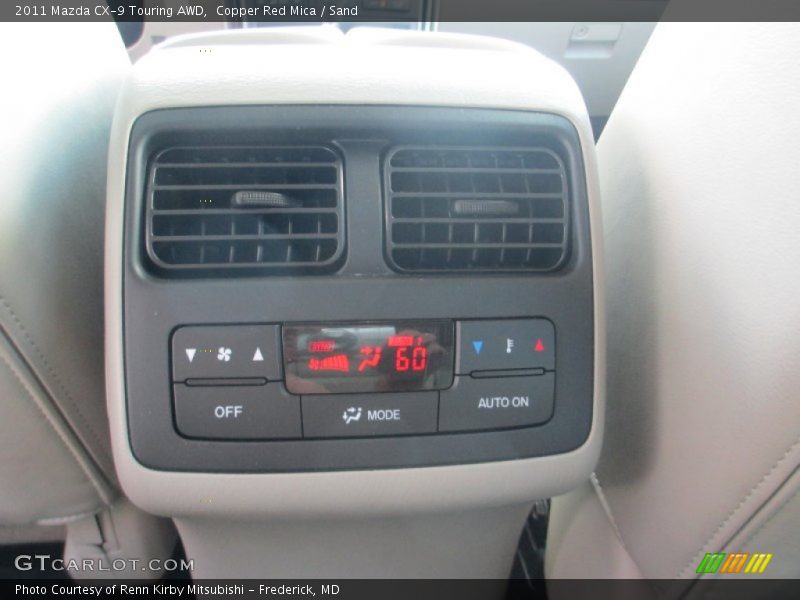 Copper Red Mica / Sand 2011 Mazda CX-9 Touring AWD