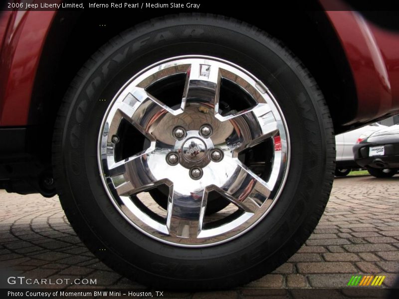 Inferno Red Pearl / Medium Slate Gray 2006 Jeep Liberty Limited