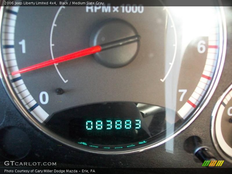 Black / Medium Slate Gray 2006 Jeep Liberty Limited 4x4