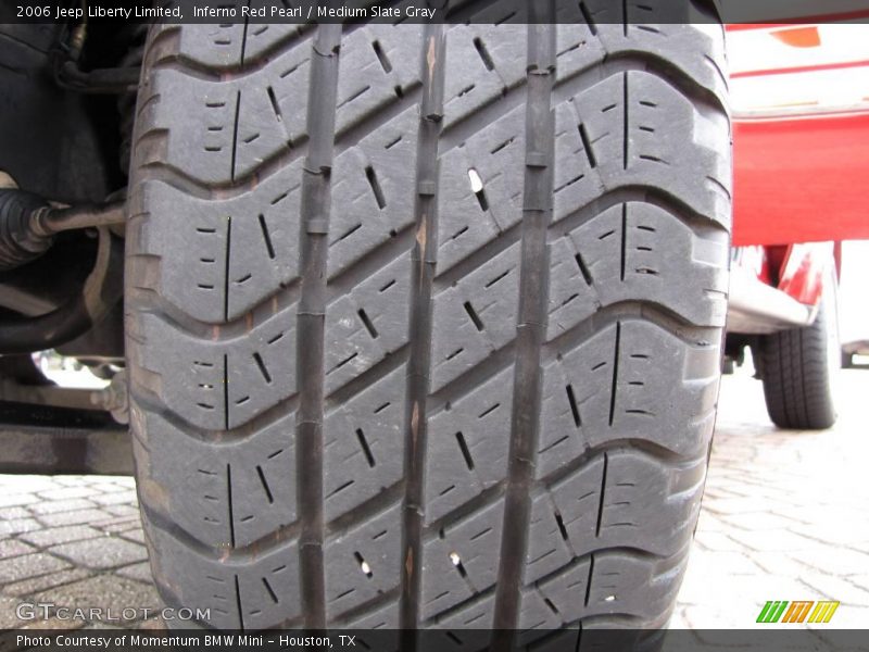 Inferno Red Pearl / Medium Slate Gray 2006 Jeep Liberty Limited