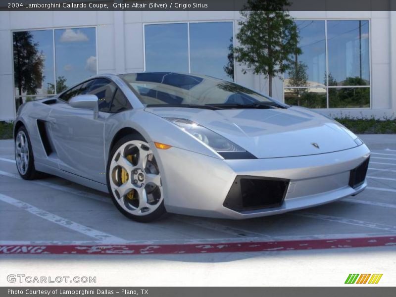 Grigio Altair (Silver) / Grigio Sirius 2004 Lamborghini Gallardo Coupe