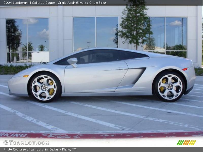 Grigio Altair (Silver) / Grigio Sirius 2004 Lamborghini Gallardo Coupe