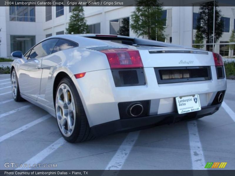 Grigio Altair (Silver) / Grigio Sirius 2004 Lamborghini Gallardo Coupe