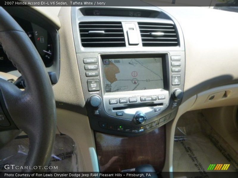Taffeta White / Ivory 2007 Honda Accord EX-L V6 Sedan