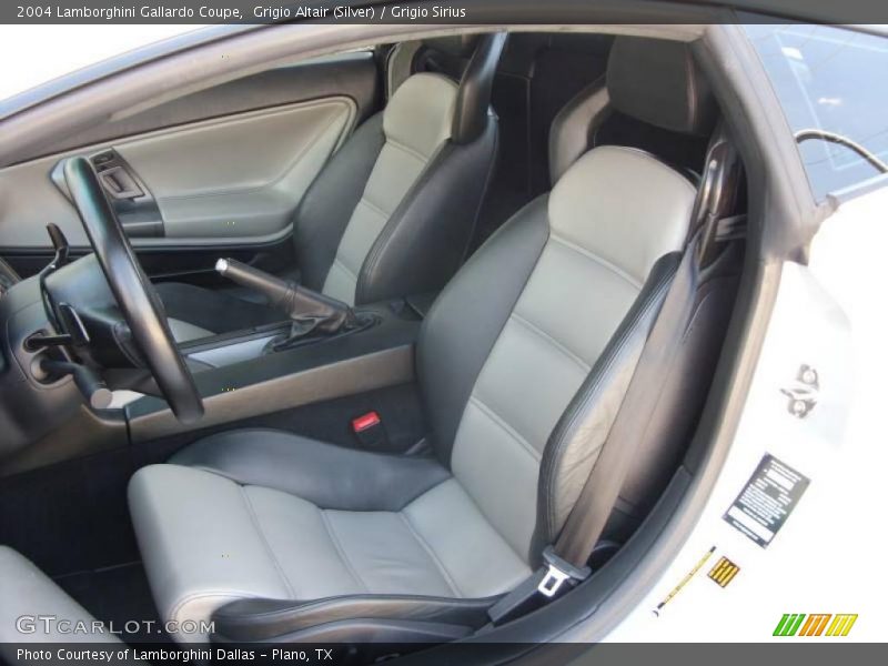 Grigio Altair (Silver) / Grigio Sirius 2004 Lamborghini Gallardo Coupe