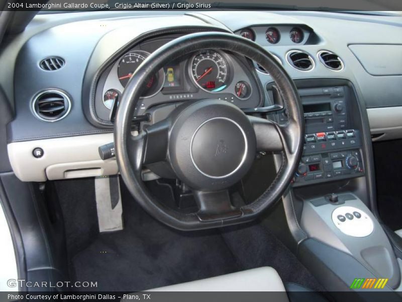 Grigio Altair (Silver) / Grigio Sirius 2004 Lamborghini Gallardo Coupe
