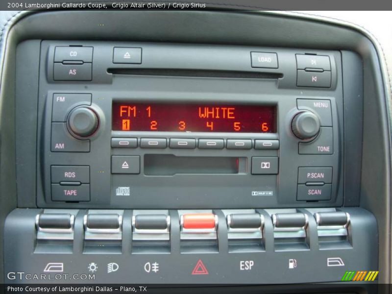 Grigio Altair (Silver) / Grigio Sirius 2004 Lamborghini Gallardo Coupe