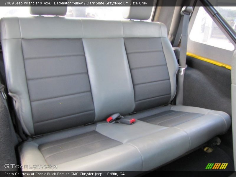 Detonator Yellow / Dark Slate Gray/Medium Slate Gray 2009 Jeep Wrangler X 4x4