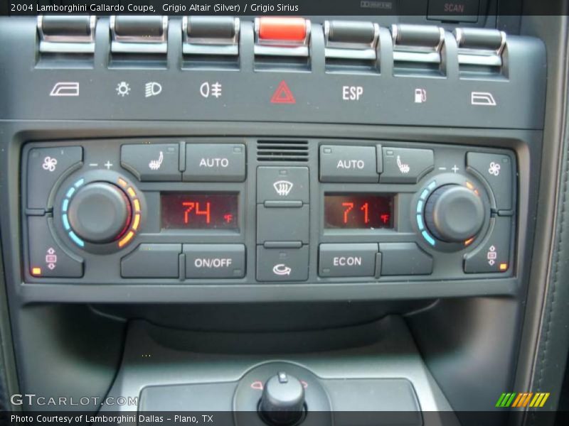 Grigio Altair (Silver) / Grigio Sirius 2004 Lamborghini Gallardo Coupe