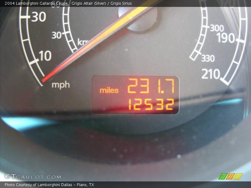 Grigio Altair (Silver) / Grigio Sirius 2004 Lamborghini Gallardo Coupe