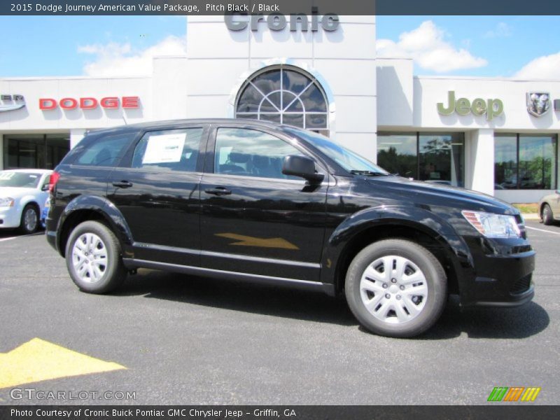 Pitch Black / Black 2015 Dodge Journey American Value Package