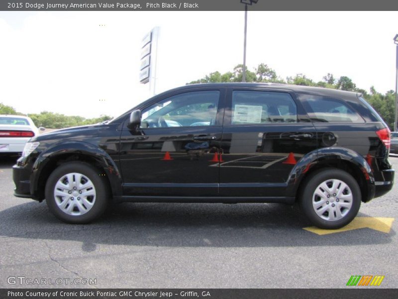 Pitch Black / Black 2015 Dodge Journey American Value Package