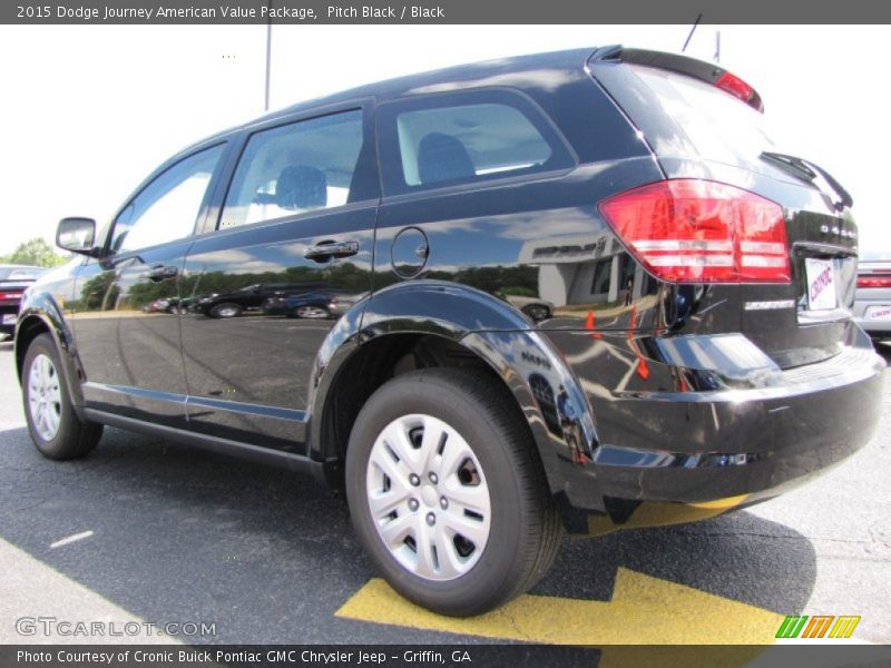 Pitch Black / Black 2015 Dodge Journey American Value Package