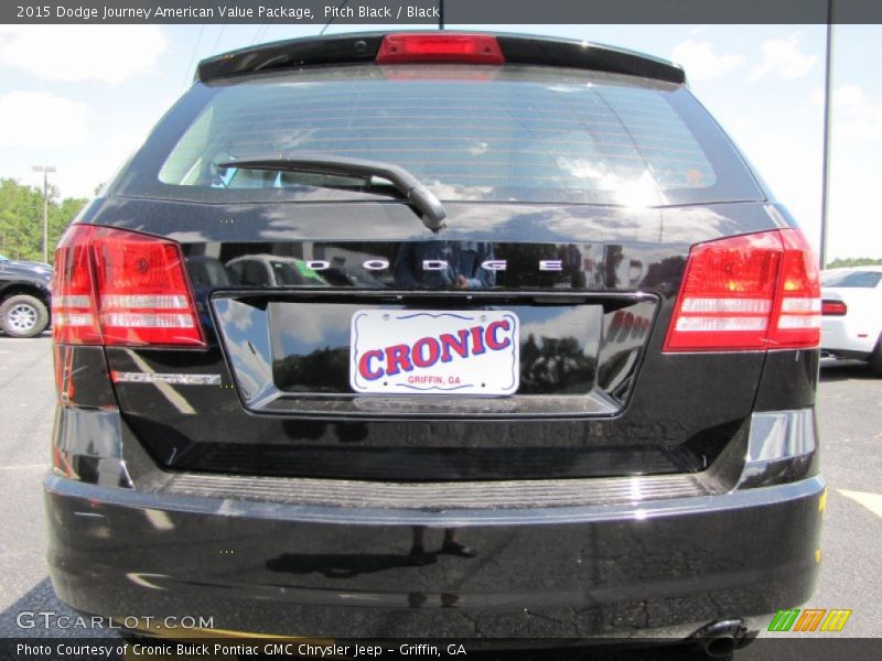 Pitch Black / Black 2015 Dodge Journey American Value Package