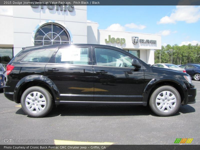 Pitch Black / Black 2015 Dodge Journey American Value Package