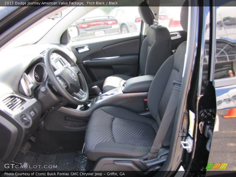 Pitch Black / Black 2015 Dodge Journey American Value Package