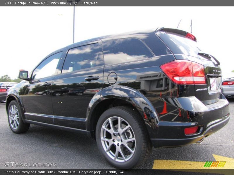 Pitch Black / R/T Black/Red 2015 Dodge Journey R/T
