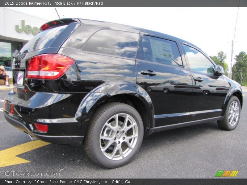 Pitch Black / R/T Black/Red 2015 Dodge Journey R/T