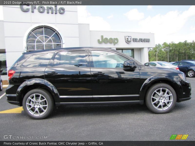 Pitch Black / R/T Black/Red 2015 Dodge Journey R/T