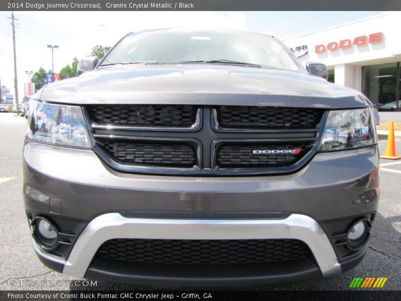 Granite Crystal Metallic / Black 2014 Dodge Journey Crossroad