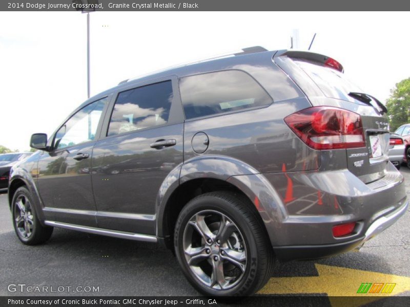 Granite Crystal Metallic / Black 2014 Dodge Journey Crossroad