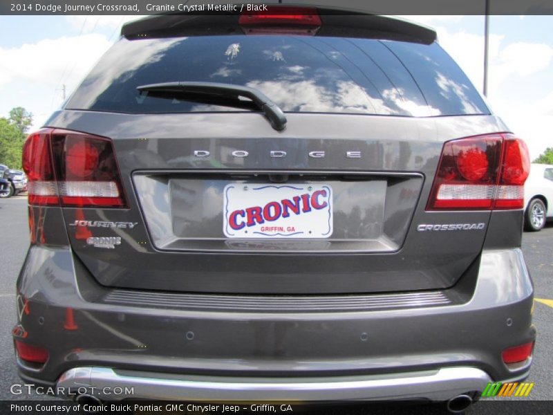 Granite Crystal Metallic / Black 2014 Dodge Journey Crossroad