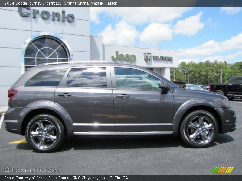 Granite Crystal Metallic / Black 2014 Dodge Journey Crossroad