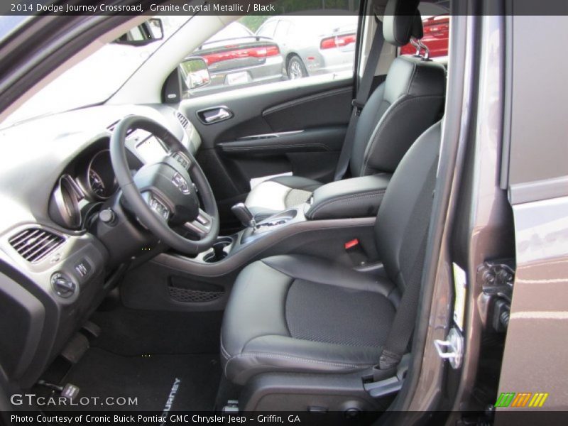 Granite Crystal Metallic / Black 2014 Dodge Journey Crossroad