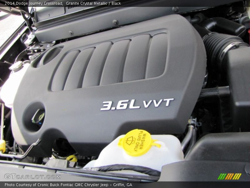 Granite Crystal Metallic / Black 2014 Dodge Journey Crossroad