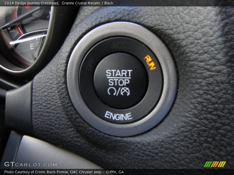 Granite Crystal Metallic / Black 2014 Dodge Journey Crossroad