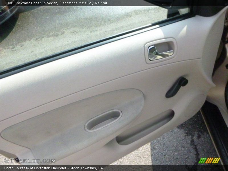 Sandstone Metallic / Neutral 2006 Chevrolet Cobalt LS Sedan