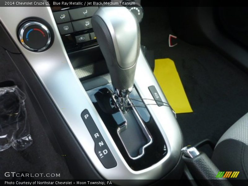 Blue Ray Metallic / Jet Black/Medium Titanium 2014 Chevrolet Cruze LS