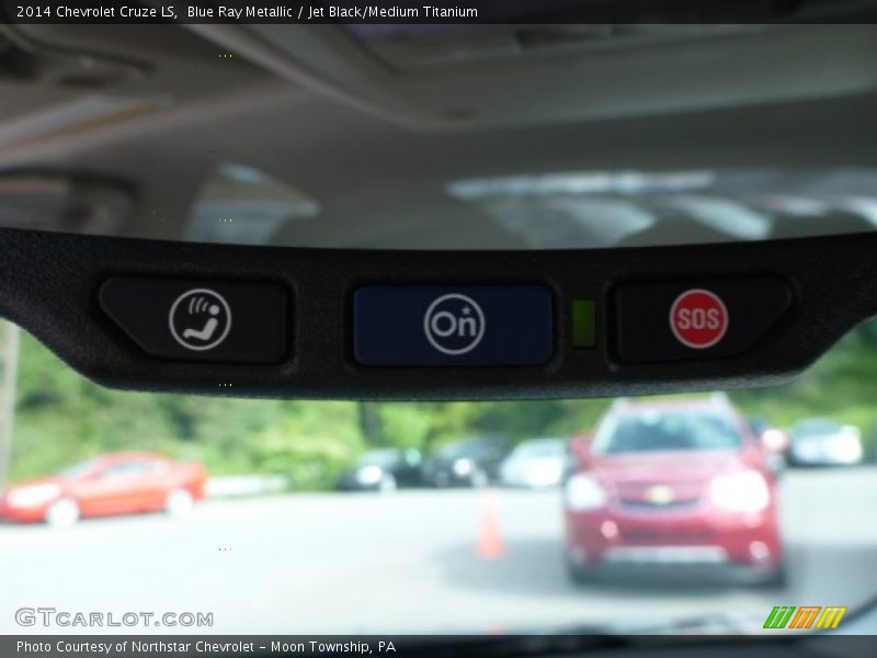 Blue Ray Metallic / Jet Black/Medium Titanium 2014 Chevrolet Cruze LS