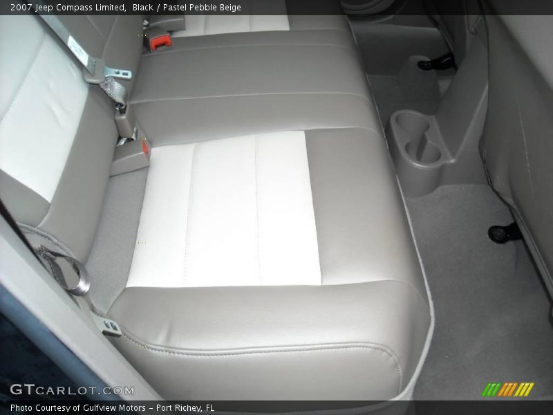 Black / Pastel Pebble Beige 2007 Jeep Compass Limited
