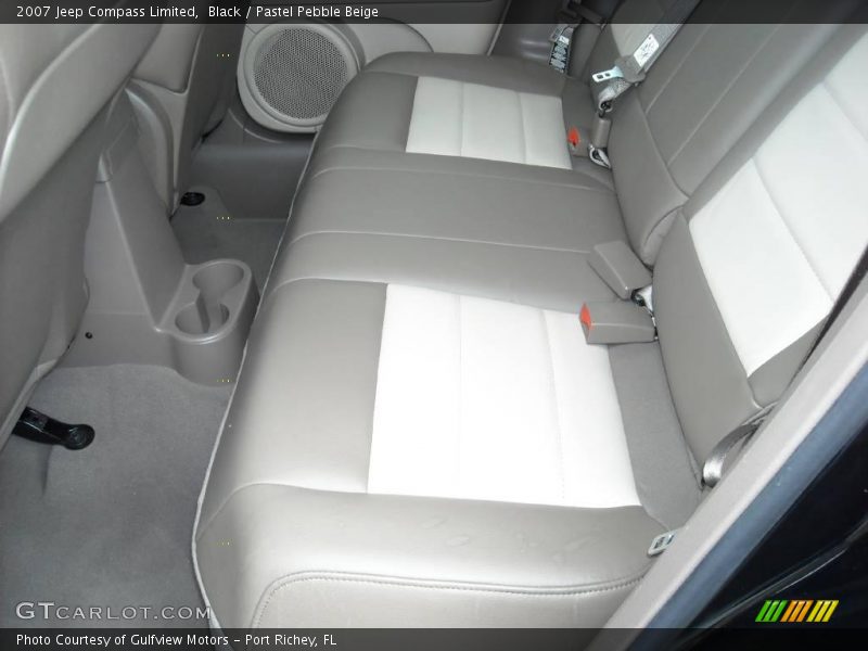 Black / Pastel Pebble Beige 2007 Jeep Compass Limited