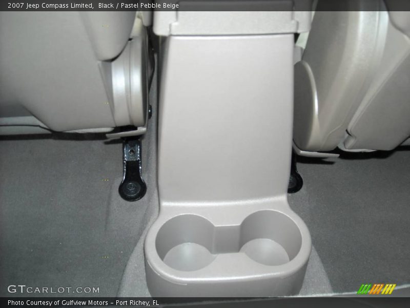 Black / Pastel Pebble Beige 2007 Jeep Compass Limited