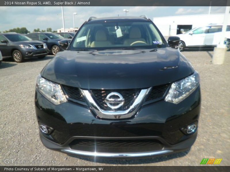 Super Black / Almond 2014 Nissan Rogue SL AWD