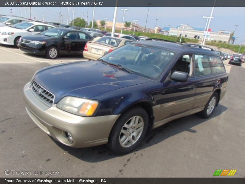 Front 3/4 View of 2003 Outback Wagon