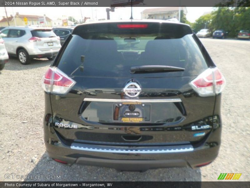 Super Black / Almond 2014 Nissan Rogue SL AWD
