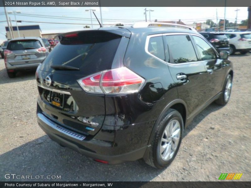 Super Black / Almond 2014 Nissan Rogue SL AWD