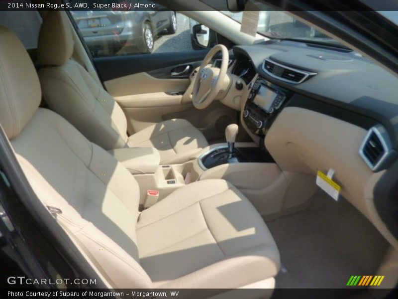 Super Black / Almond 2014 Nissan Rogue SL AWD