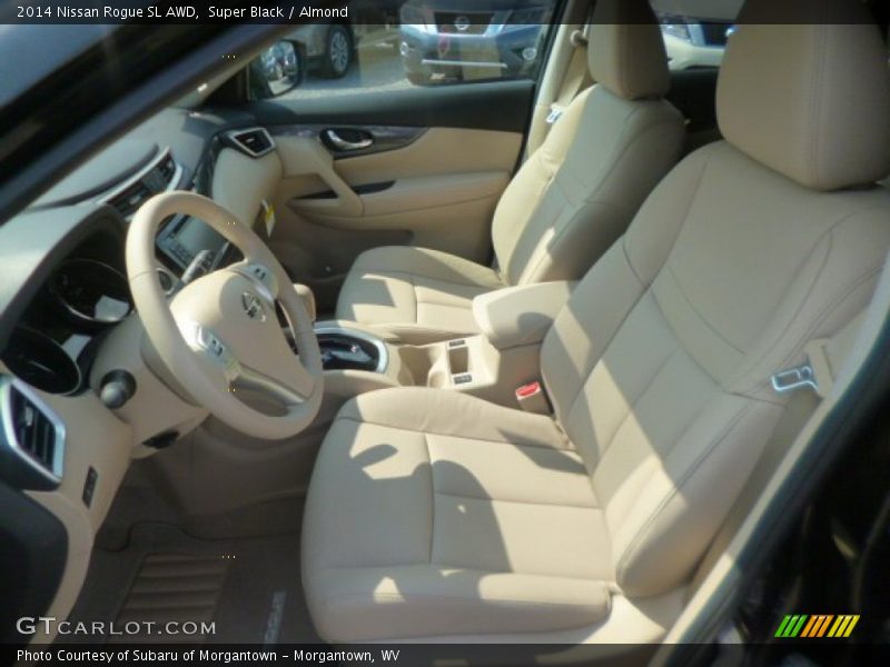 Super Black / Almond 2014 Nissan Rogue SL AWD