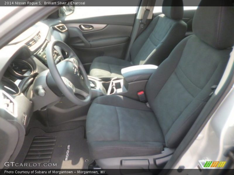 Brilliant Silver / Charcoal 2014 Nissan Rogue S