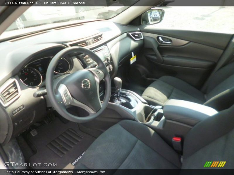 Brilliant Silver / Charcoal 2014 Nissan Rogue S